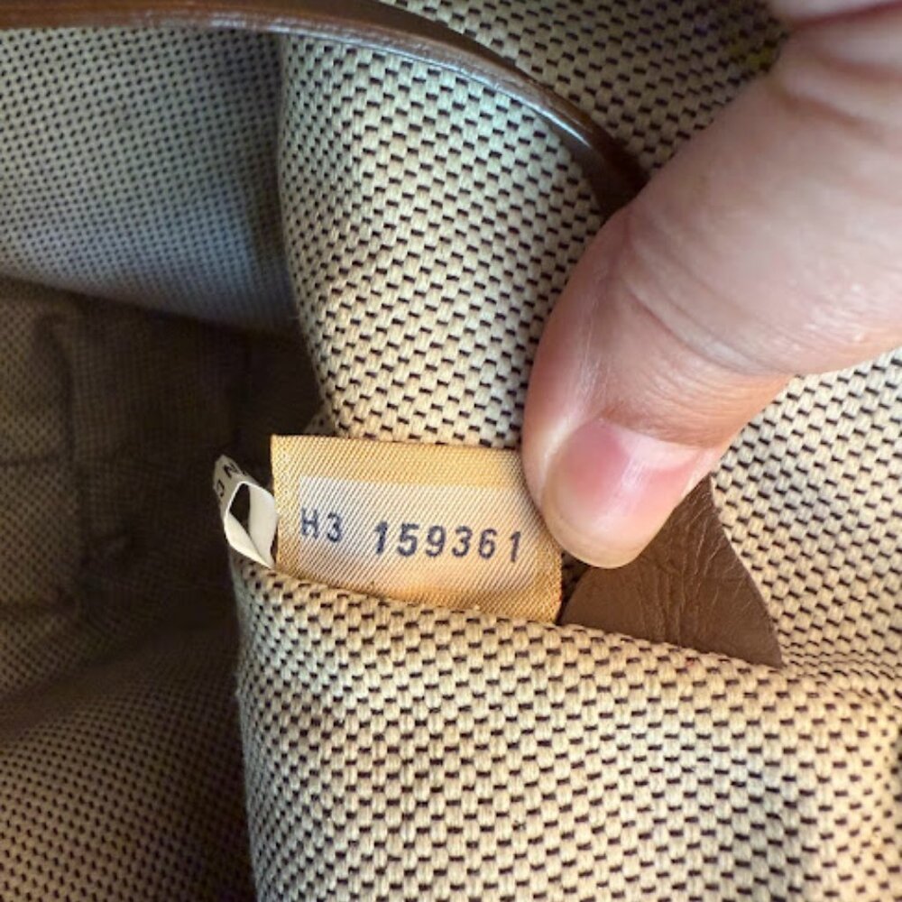 Vintage Dooney & Bourke monogram shoulder Bag brown Leather & DB monogram - Picture 9 of 15